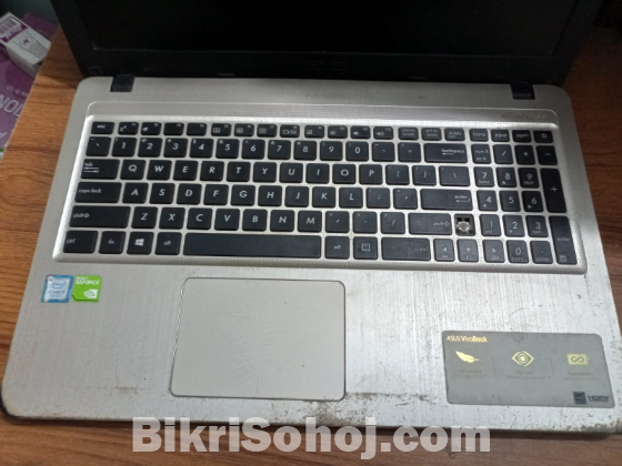 Asus Vivobook 1TB Rom, 8GB Ram i3 7th Generation laptop